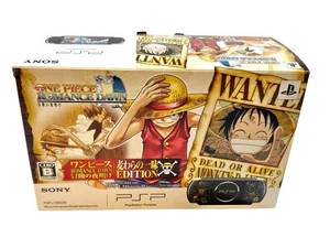 Sony PSP One Piece Straw Hat Crew Limited Edition Console Japan Rare Unused - Picture 1 of 5
