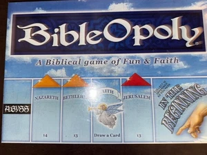 NEW BibleOpoly Board Game A Biblical Game of Fun & Faith Monopoly Sealed - Picture 1 of 2