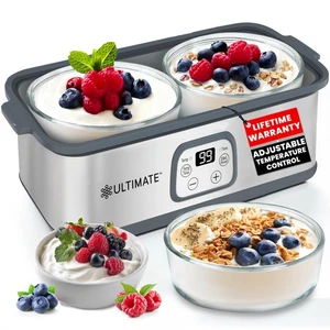 Yogurtiera Probiotica con Controllo Regolabile di Tempo e Temperatura - Fai Trilioni o... - Foto 1 di 9