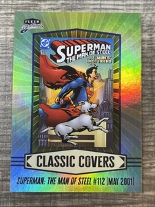 Fundas clásicas Fleer Brilliants Superman 2025 CC-10 - Imagen 1 de 2