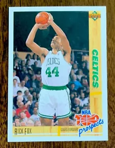 1991-92 Upper Deck Basketball Rick Fox RC #443 - Picture 1 of 2