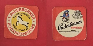 Paderborner doble cabrón -1. Bockbierweek cervecería tapa de cerveza Coaster Beermat - Imagen 1 de 1