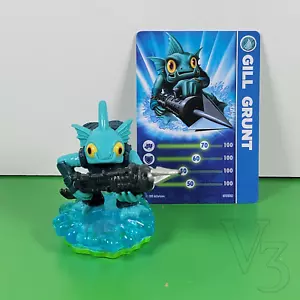 Skylanders SPYRO'S ADVENTURE Figur Figur: GILL GRUNT mit STATISTIKKARTE - Bild 1 von 7