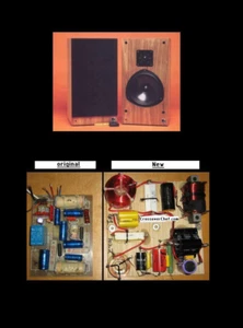 KEF 103.2 new crossovers - built to original schematic with better parts (EACH) - Picture 1 of 2