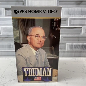 Harry S Truman VHS PBS Home Video - Imagen 1 de 10