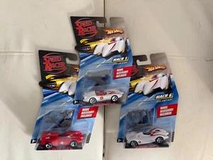 Lot of 3 Speed Racer Movie Hot Wheels (2007) Mach 4, Mach 5, Mach 6 Set - Picture 1 of 1