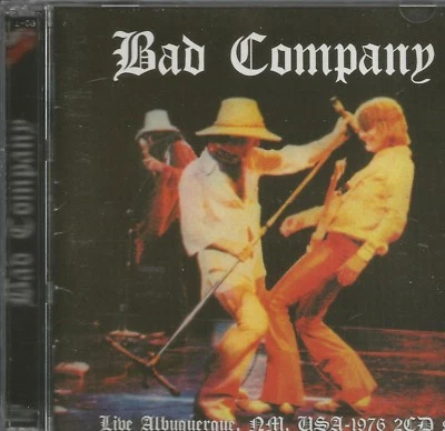 Bad Company CD - Live in Albuquerque 1976   Brand New    Angel Air Label Foto 1 de 2