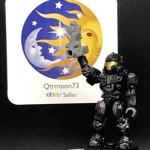 HALO Mega Bloks CLASSIC Spartan CQB (stealth/black) FIGURE Series 7 96978 2013 - Picture 1 of 7