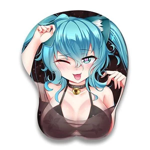- Tapis de souris 3D en gel avec support pour poignet - GAMING MANGA ANIME JA... - Photo 1/4