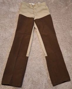 Vintage Cabela's Hunting Pants Mens 31x33 Brown Brush Made in USA - Picture 1 of 6