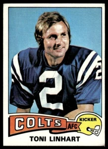1975 Topps Toni Linhart novato Baltimore Colts #439 - Imagen 1 de 2
