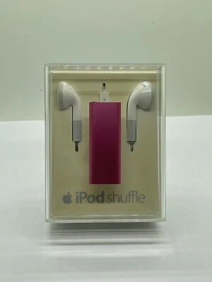 Apple iPod Shuffle 3. Generation Pink Rose 2GB New Collector Sealed - Image 1 of 4
