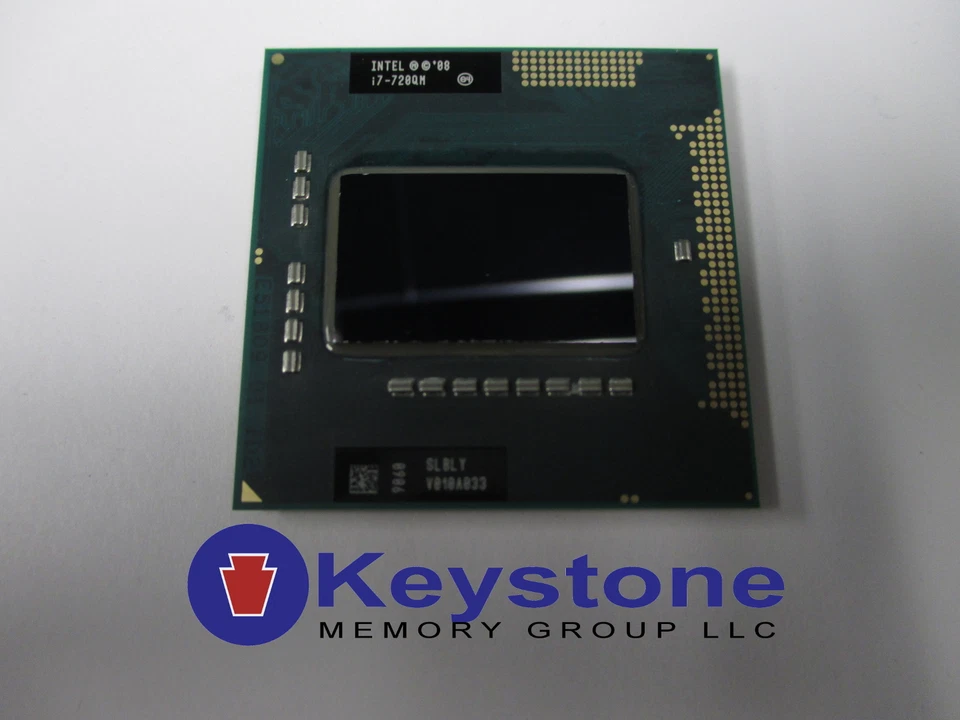 Intel Core i7-720QM SLBLY 1.6GHz Socket G1 CPU Processor *km - Image 1 of 2