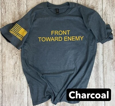 Camiseta FRONT TOWARD ENEMY (Reconocimiento Marino, Infantería, Navy Seals, Army Rangers) Foto 1 de 4