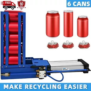 Pneumatic Can Crusher with 6 Cans Design Aluminum Can Crushers for Recycling - Picture 1 of 11