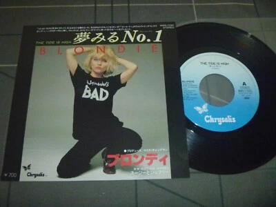 Blondie ‎– The Tide Is High  Original 1980 Japanese release 7" vinyl - Image 1 of 4