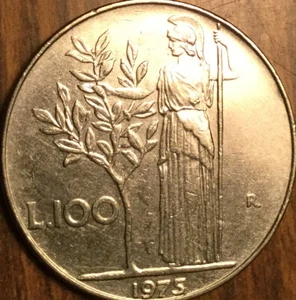 1975 ITALY 100 LIRE COIN - Picture 1 of 2