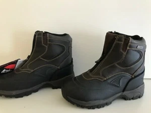 Boots Men size 7 M leather brown New - Picture 1 of 9