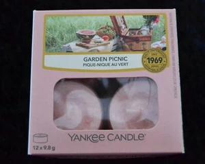 Yankee Candle  Garden Hideaway Collection, Garden Picnic  Teelichter Selten - Picture 1 of 1