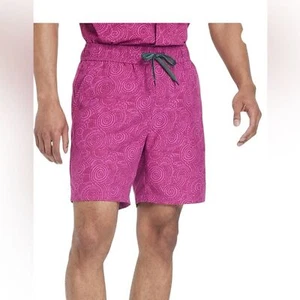 Men’s swim shorts houston white XL burgundy boxBX - Picture 1 of 7