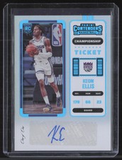 2022 Panini Contenders #161 Keon Ellis Rookie Championship Ticket Auto 1/1 SSP