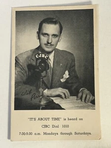 Canadian Broadcasting Corporation Postkarte "It's About Time" Wil Perry CJBC - Bild 1 von 3