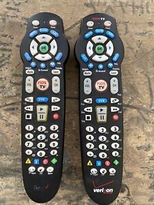 Lot of 2 Verizon Fios Remote Control for TV HD DVR Receiver P265v5 Used