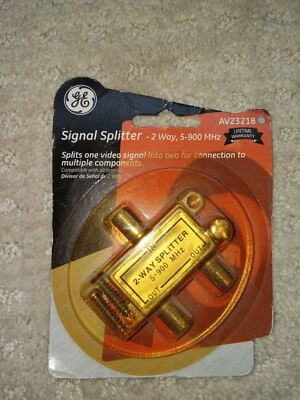 General Electric Cable Signal Splitter 2-Way, AV23218 - Image 1 of 2