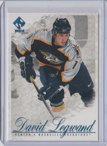2001-02 Pacific Private Stock Blue Retail #53 David Legwand Nashville Predators
