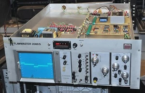 JB ENGINEERING FLAWMASTER MODEL FM2000SA SCOPE POWERS UP INDUSTRIAL SURPLUS - Picture 1 of 2
