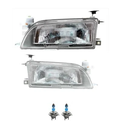 Kit phares avec lampes OSRAM H4 pour Toyota Corolla Compact _E10_ - Photo 1/4