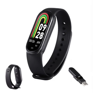Smartwatch Bluetooth Sport Schrittzähler Fitness Armband Uhr Puls Blutdruck Band - Bild 1 von 14