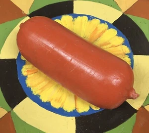VTG Play Food Meat Hot Dog Weiner Frankfurter Frank RARE HTF MTC -FF-#4 - Picture 1 of 7