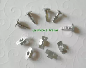 Kit de 5 Clips et 5 Vis de Fixation Protection Sous Moteur pr Peugeot Citroën - Imagen 1 de 1