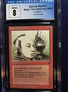 MTG Legends Eternal Warrior CGC 8.5 NM/Mint+ 1994 release - Picture 1 of 2