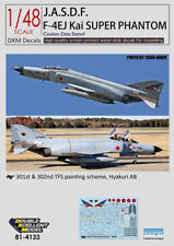 Naklejka DXM 1/48 JASDF F-4EJ Kai Caution Data Szablony z 301. i 302. schematem