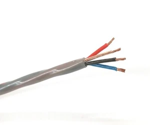 25' 4 Cond 18 Gauge Stranded Unshielded, CL2P Plenum Cable ~ 4C 18AWG 150C - Picture 1 of 1