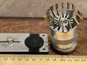 HERRAMIENTA JOYERO RELOJERO PLATAFORMA ELEVADOR CRISTALINO VIGOR 356 DE COLECCIÓN - Imagen 1 de 7