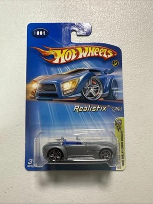 Hot Wheels 2005 #001 First Editions #1/20 Realistix Ford Shelby Cobra Concept - Image 1 of 3