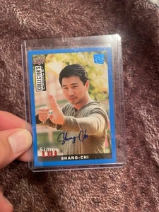 Simu Liu (Shang-Chi) Autographed Upper Deck Marvel Studios Series 2 - Picture 1 of 2