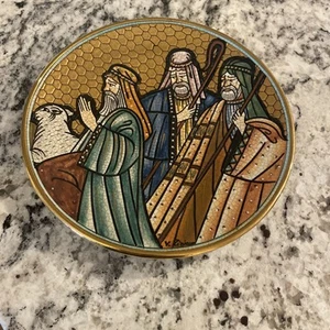 Christmas 1972 “The Shepherds” V Tiziano Hand Etched Plate Veneto Flair Ltd Ed. - Picture 1 of 4