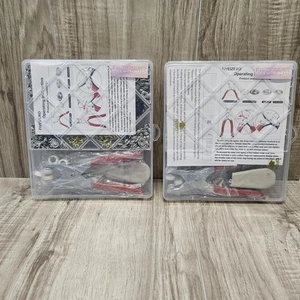 New Set Of 2 Fiveizero 200 Pc Metal Snap Buttons W/Fastener Pliers Press Tool  - Picture 1 of 6