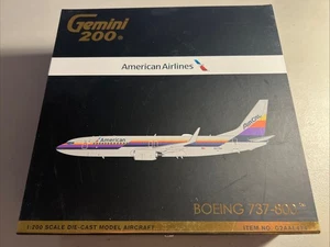 Box Only + Small Parts - Gemini 200 American Airlines Boeing 737-800 #G2AAL474 - Picture 1 of 12