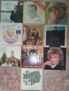 20 Classic Country Music Vinyl Album Lot ~~~~~ Lot #6 - Picture 1 of 2