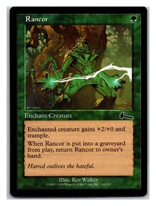 Urza's Legacy #110 Rancor - Picture 1 of 2
