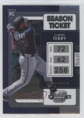 2022 Panini Chronicles Contenders Optic Curtis Terry #13 Rookie RC - Image 1 of 2