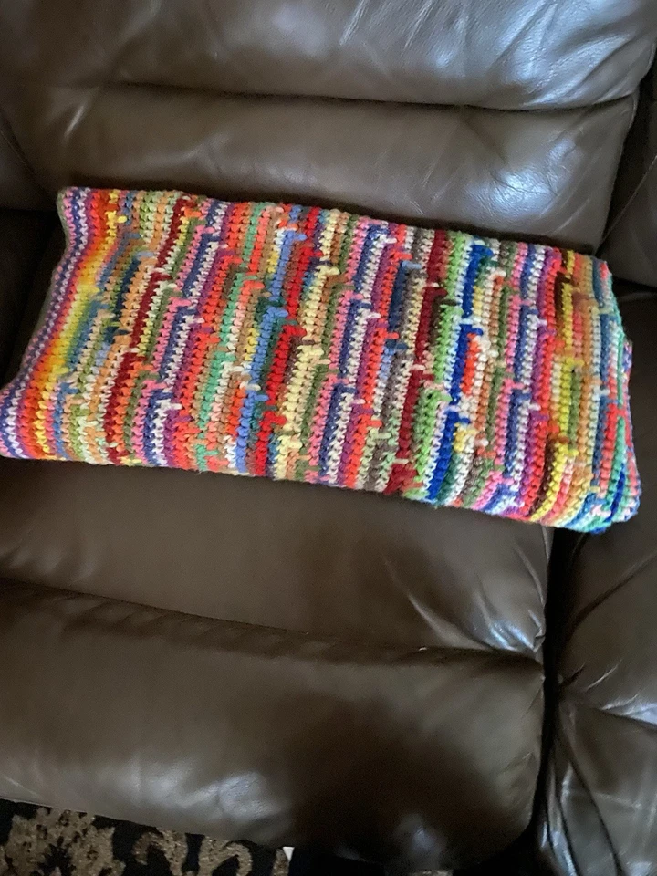 Mini Knit Multicolor Blanket - Image 1 of 2