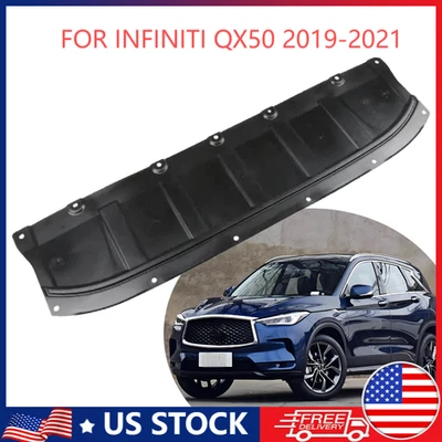 FRONT UNDER ENGINE COVER SPLASH SHIELD GUARD FOR 2019-2021 INFINITI QX50 NEW Foto 1 de 4