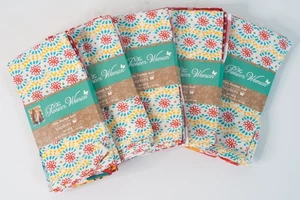 The Pioneer Frau Flohmarkt Rot 4er Set Servietten 18" 5 Packungen Neu - Bild 1 von 4