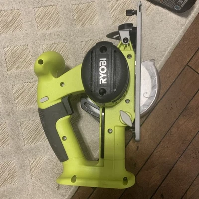 Ryobi P501G 18-Volt Cordless 5-1/2" Circular Saw w/Used Blade - Tool Only - Image 1 of 2